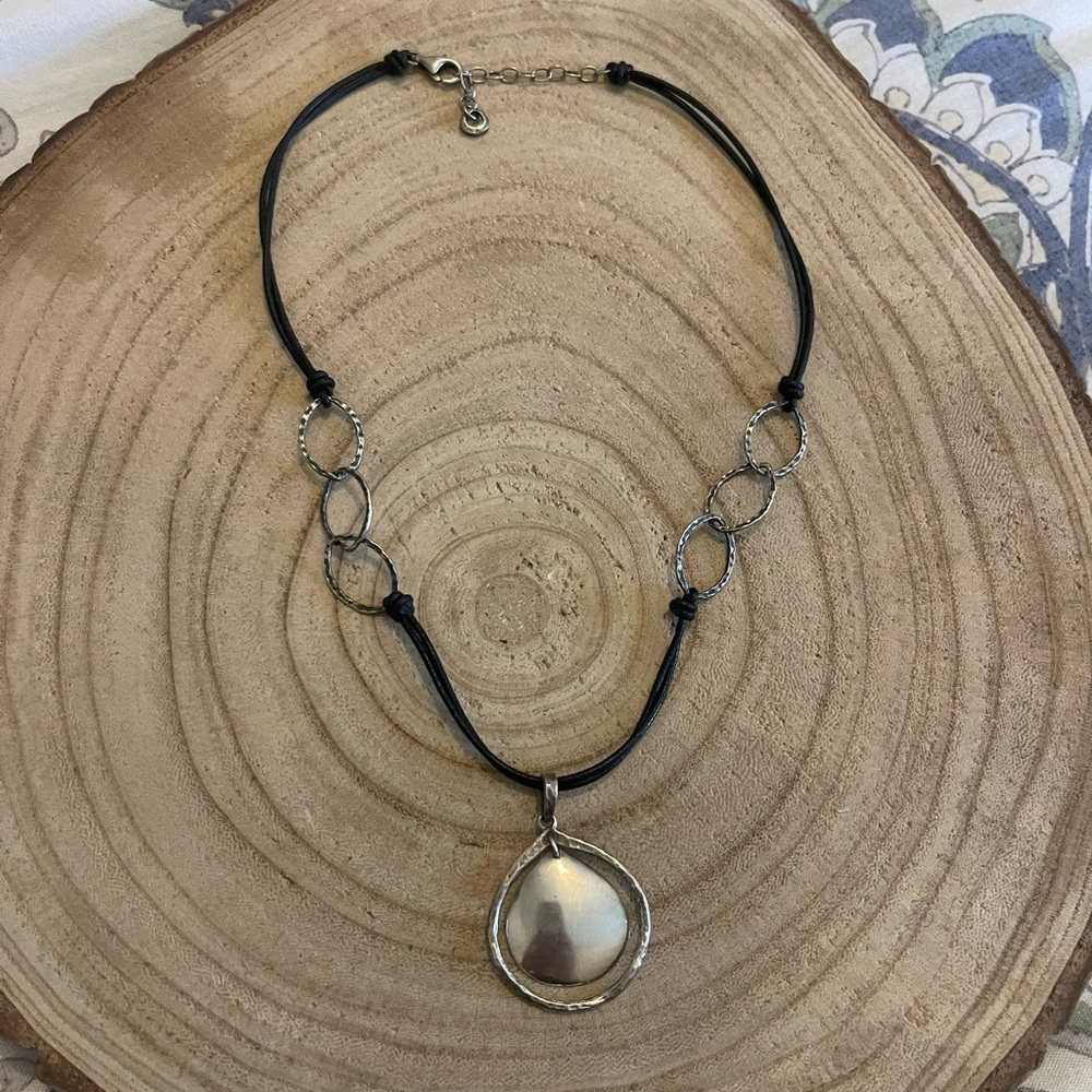 $$ Lowest price 925 Sterling Silpada Silver Necklace - Picture 4 of 4